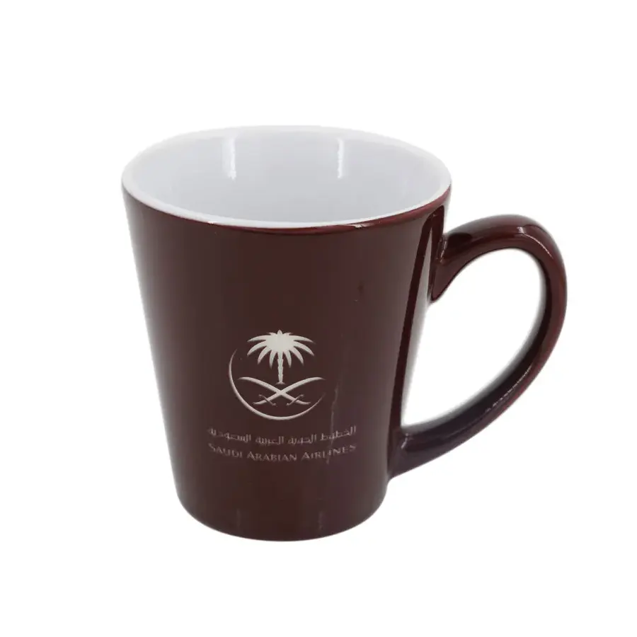 Ceramic mug with logo engraving 355ml